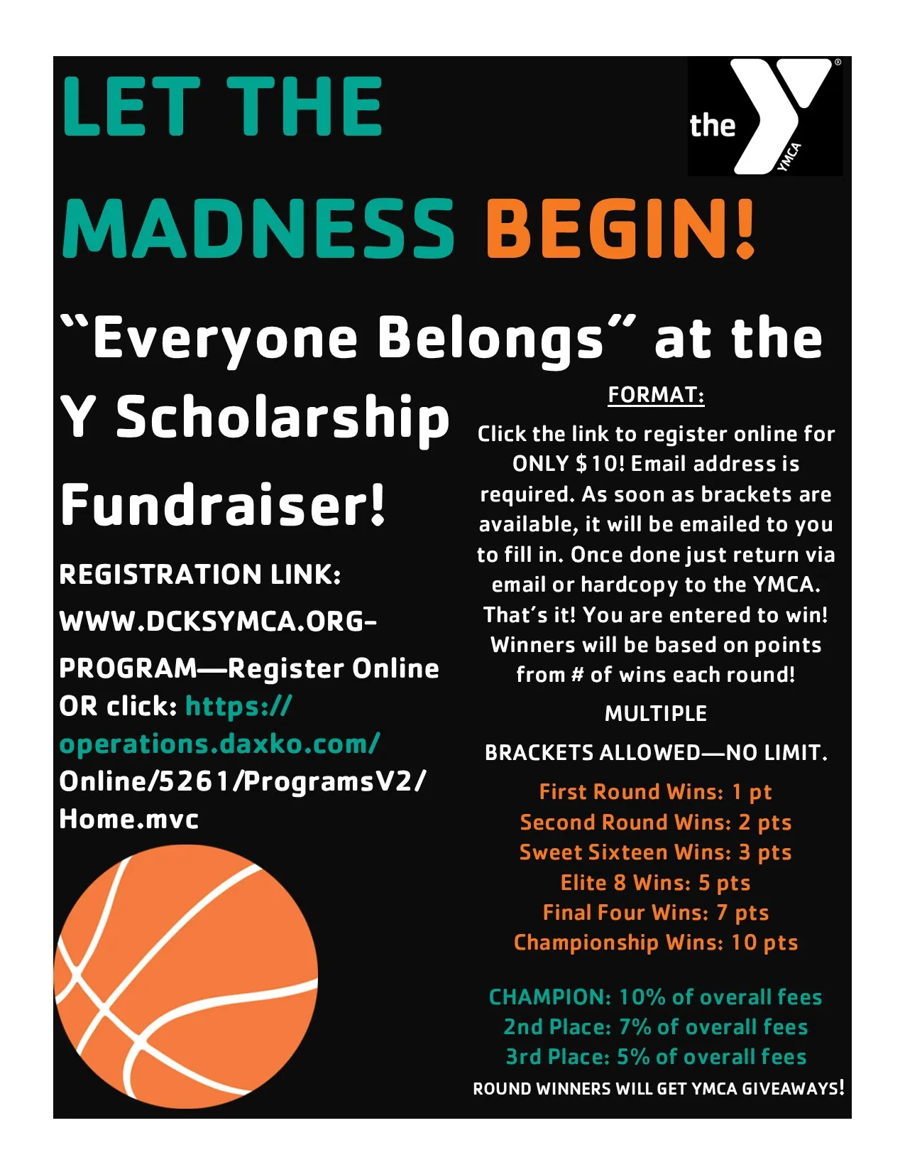March madness flyer