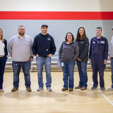 Koch Fetilizer Team with Dodge City Family YMCA staff